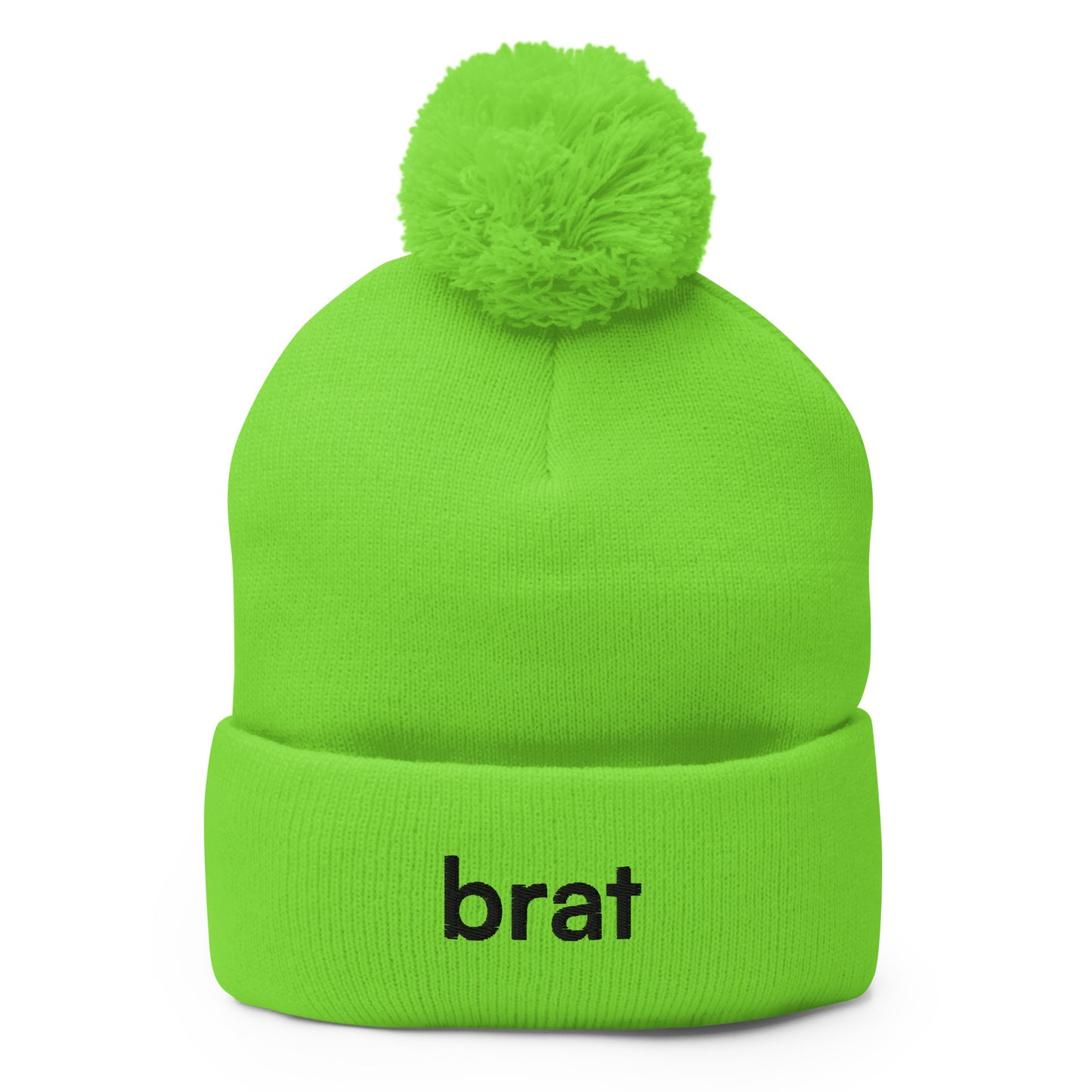 Brat Beanie Neon Green